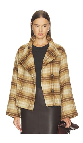 Avery Asymmetrical Jacket in Tan. - size M (also in S, XL, XS, XXS) - Sanctuary - Modalova