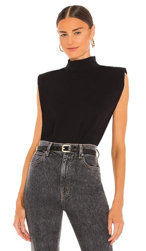 Camiseta mock neck shoulder pad en color talla L en - Black. Talla L (también en M, S, XS) - Sanctuary - Modalova