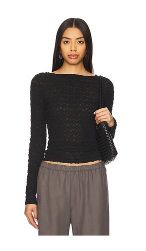 Long Sleeve Boat Neck T Shirt in . - size L (also in M, S, XL, XXS) - Sanctuary - Modalova