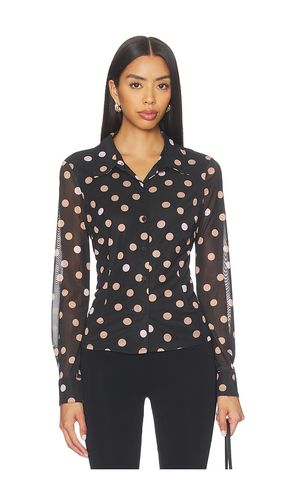 Fitted Mesh Button Down Top in . Size M. Also in S, XS - Sanctuary - Modalova