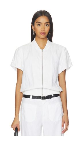 Everly Linen Bomber Top in . Taglia L. Also in M, S - Sanctuary - Modalova