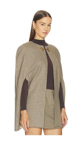 Argyle Cape in Brown. - size L (also in M, S) - SANS FAFF - Modalova