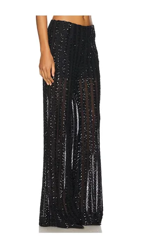 Striped Sequin Trousers in . - size L (also in M, S) - SANS FAFF - Modalova