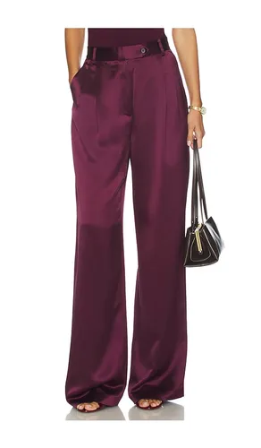 Blair Trousers in Wine. - size M (also in S, XS) - SANS FAFF - Modalova
