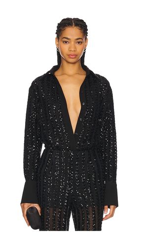 Striped Sequin Long Sleeve Blouse in . Taglia S. Also in XS - SANS FAFF - Modalova