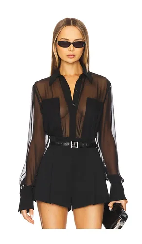 Flore Silk Shirt in . - size L (also in M, S) - SANS FAFF - Modalova