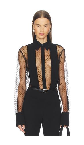 Meghan Panelled Polka Silk Blouse in . Size L. Also in S - SANS FAFF - Modalova