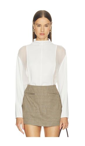 Mockneck Silkshirt in . Taglia M. Also in S, XS - SANS FAFF - Modalova