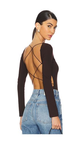 Cross Back Bodysuit in . - size L (also in M, XL, XS) - SANS FAFF - Modalova