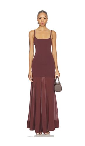 Sheer Silk Circle Hem Dress in . Size S. Also in M, L - St. Agni - Modalova