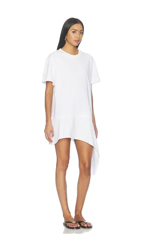 Layered Tee Mini Dress in Ivory. - size M (also in S, XL) - St. Agni - Modalova