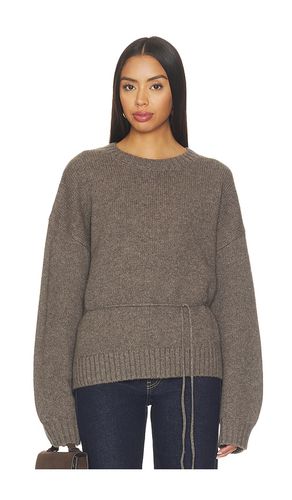 Wool Crew Neck Jumper in Taupe. - size M/L (also in XS/S) - St. Agni - Modalova