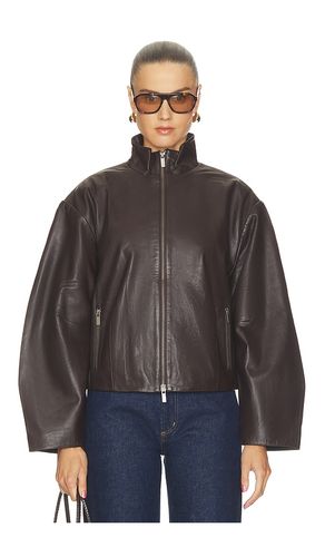 Cocoon Zip Leather Jacket in . Taglia M. Also in S, XS, XXS - St. Agni - Modalova