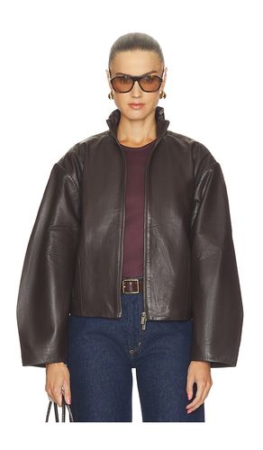 Cocoon Zip Leather Jacket in . Taglia M. Also in S, XS, XXS - St. Agni - Modalova