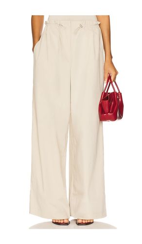 St Agni Petit Paperbag Waist Pants in Cream. - size L (also in S) - St. Agni - Modalova