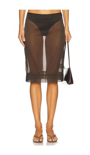 Transparent Skirt in Black. - size L (also in M, XL, XS) - St. Agni - Modalova