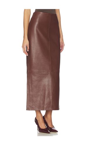 Leather Column Skirt in . Size M. Also in L - St. Agni - Modalova