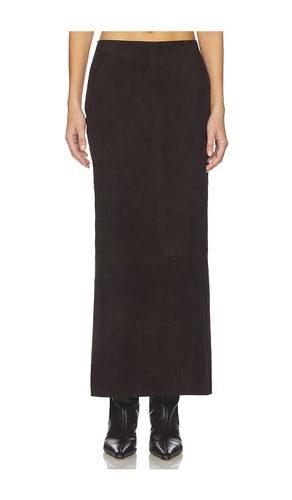 Suede Column Skirt in . Taglia L. Also in M - St. Agni - Modalova