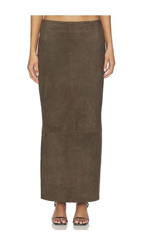 Suede Column Skirt in . Size S. Also in XS - St. Agni - Modalova