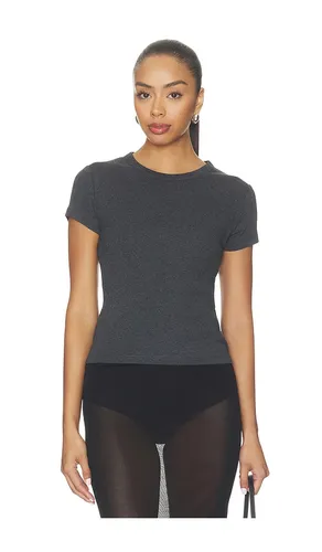 Organic Cotton Baby Tee in Charcoal. - size M (also in S, XS) - St. Agni - Modalova