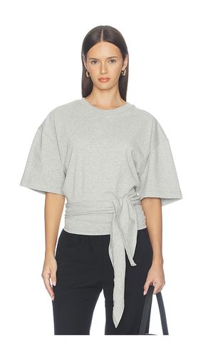 Cotton Jersey Split Back Tee in . Taglia M/L. Also in XS/S - St. Agni - Modalova