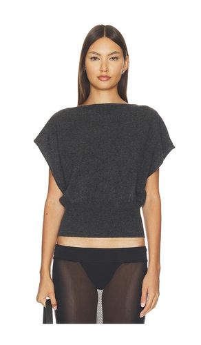 Cashmere Asymm Top in Charcoal. - size L (also in M, S, XXS) - St. Agni - Modalova