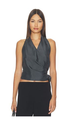 Silk Halter Wrap Top in . Taglia L. Also in M, S, XL, XS, XXS - St. Agni - Modalova
