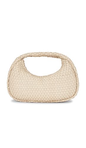 Lattice Weave Mini Bon Bon Bag in Cream - St. Agni - Modalova