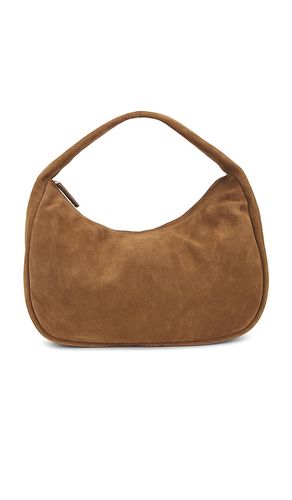 Suede Large Bon Bon Bag in Brown - St. Agni - Modalova