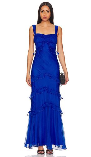 Vestido chandra en color azul talla 0 en - Blue. Talla 0 (también en 10, 6) - SALONI - Modalova
