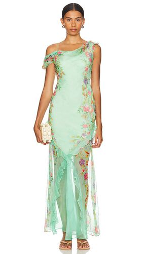 Vestido seema en color hierbabuena talla 0 en - Mint. Talla 0 (también en 10) - SALONI - Modalova
