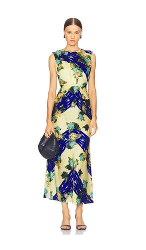 Gwen Dress in Royal,Lemon. - size 10 (also in 12, 2, 6, 8) - SALONI - Modalova