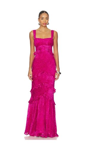 Chandra Dress in Fuchsia. - size 10 (also in 12, 2, 4, 6, 8) - SALONI - Modalova