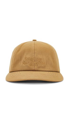 Miller Standard Abie Dad Hat in Tan - SATURDAYS NYC - Modalova