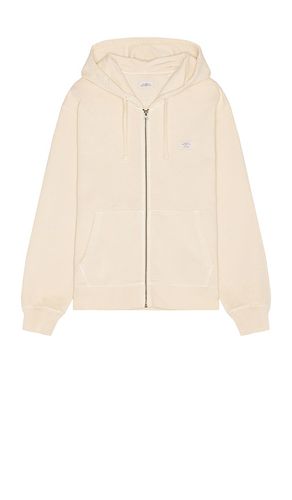 Canal Pigment Dyed Zip Hoodie in Nude. - size L (also in M) - SATURDAYS NYC - Modalova