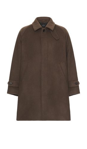 Double Weave Wool Overcoat in Brown. - size L (also in M, XL/1X) - SATURDAYS NYC - Modalova