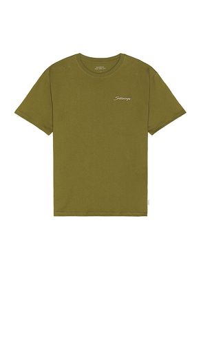 Script Short Sleeve Tee in Green. - size S (also in XL/1X) - SATURDAYS NYC - Modalova