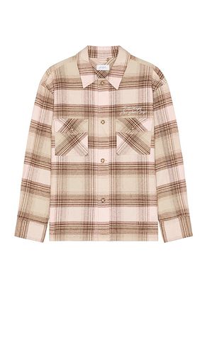 Driessen Flannel Overshirt in Pink. - size L (also in M, S, XL/1X) - SATURDAYS NYC - Modalova