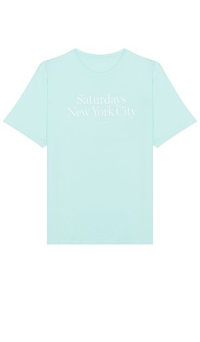 Camiseta en color bebe azul talla S en - Baby Blue. Talla S (también en XL/1X) - SATURDAYS NYC - Modalova