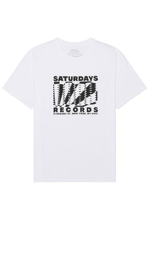 Records Tee in . Size S - SATURDAYS NYC - Modalova