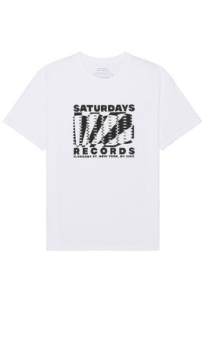 Camiseta en color talla S en - White. Talla S (también en XL/1X) - SATURDAYS NYC - Modalova