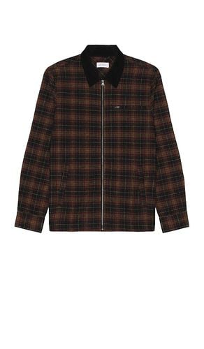 Ryan Zip Front Flannel Shirt in . Taglia XL/1X - SATURDAYS NYC - Modalova