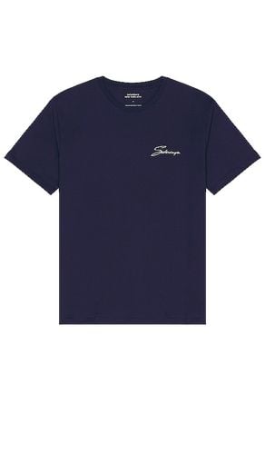 Camiseta en color azul talla M en - Blue. Talla M (también en S, XL/1X) - SATURDAYS NYC - Modalova