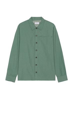 Ryan Utility Long Sleeve Shirt in Green. - size L (also in M, S, XL/1X) - SATURDAYS NYC - Modalova