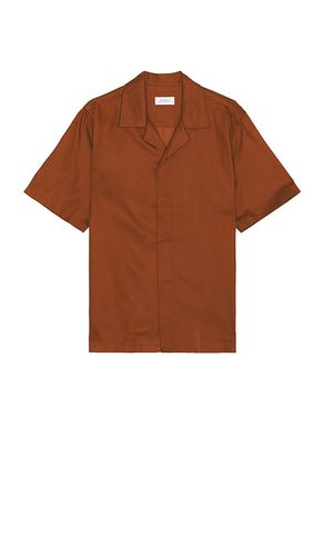 York Camp Collar Short Sleeve Shirt in Brown. - size L (also in S) - SATURDAYS NYC - Modalova