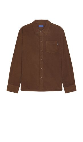 Broome Flannel Long Sleeve Shirt in Brown. - size L (also in M, S, XL/1X) - SATURDAYS NYC - Modalova