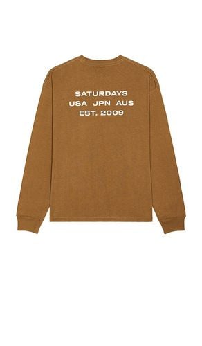 Max Weight Long Sleeve Tee in . Size M, S, XL/1X - SATURDAYS NYC - Modalova