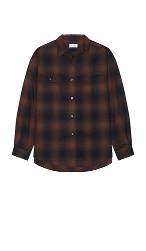 Camisa en color talla L en - Brown. Talla L (también en M, S, XL/1X) - SATURDAYS NYC - Modalova