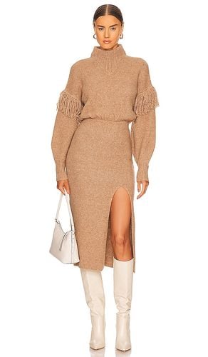 Angelle Sweater Dress in Cream. - size L (also in M, S) - SAYLOR - Modalova