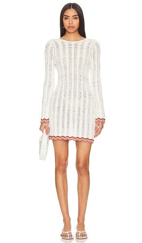 Suzette Mini Dress in White. - size M/L (also in XS/S) - SAYLOR - Modalova